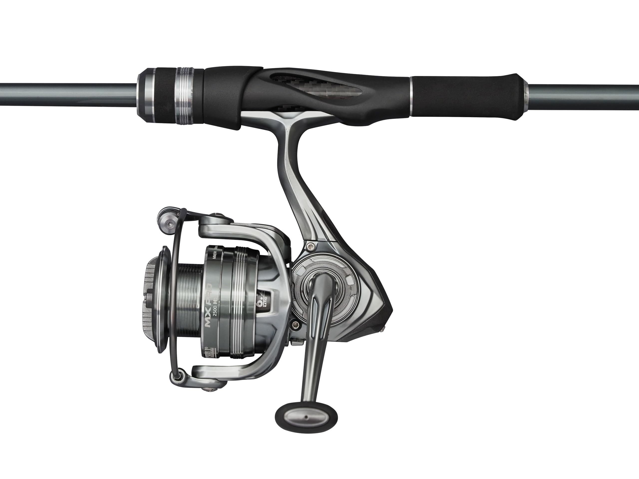 Mitchell MX Pro Ensemble de pêche au Lancer | Ensemble Canne et Moulinet pour la pêche au prédateur et en Eau Douce | Canne en Carbone 24T à Action Rapide | Poids Moyen-léger, 2,13 m, 2000