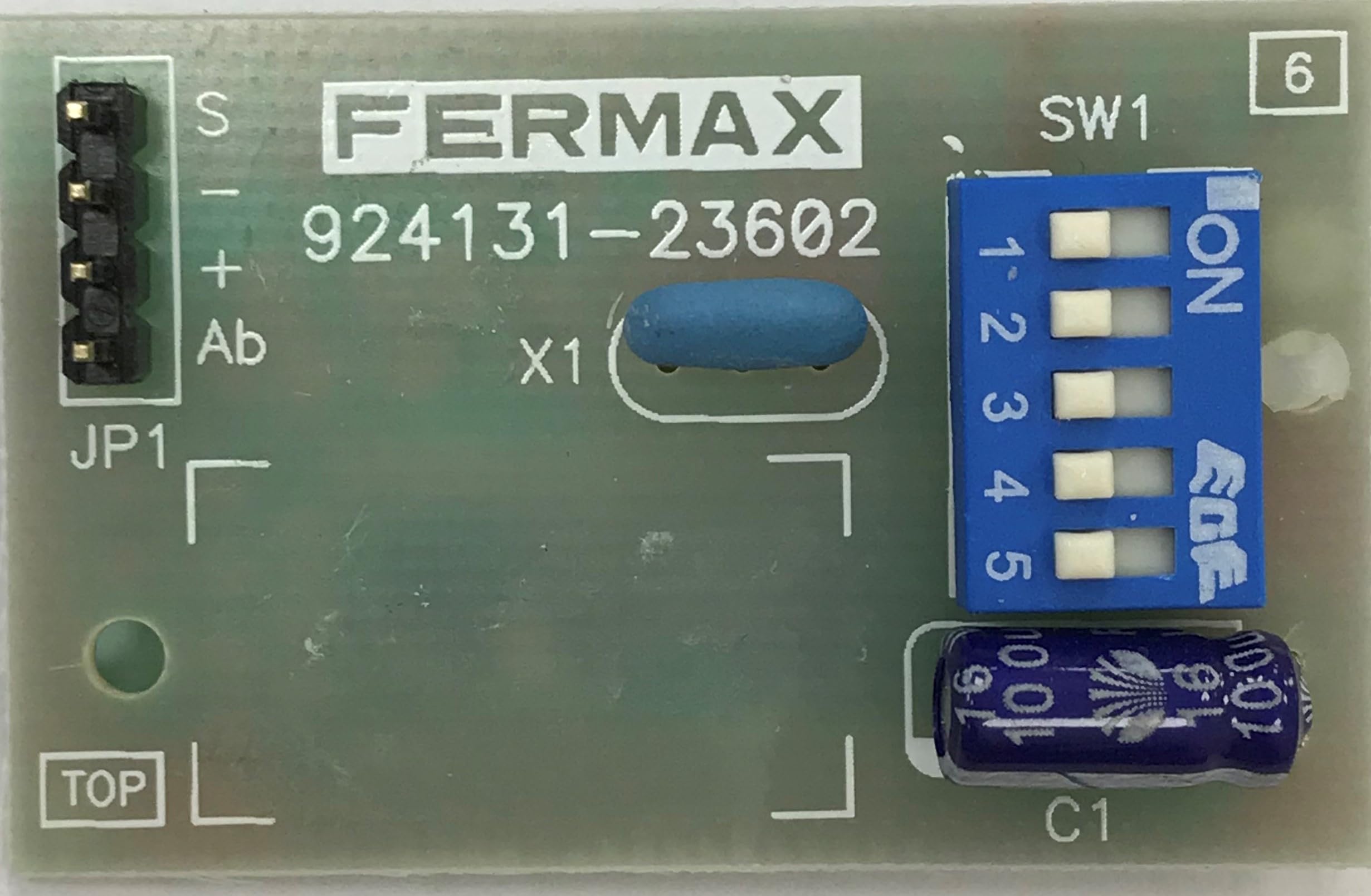 Fermax Synthèse de Voix Poliglot platine de rue électronique