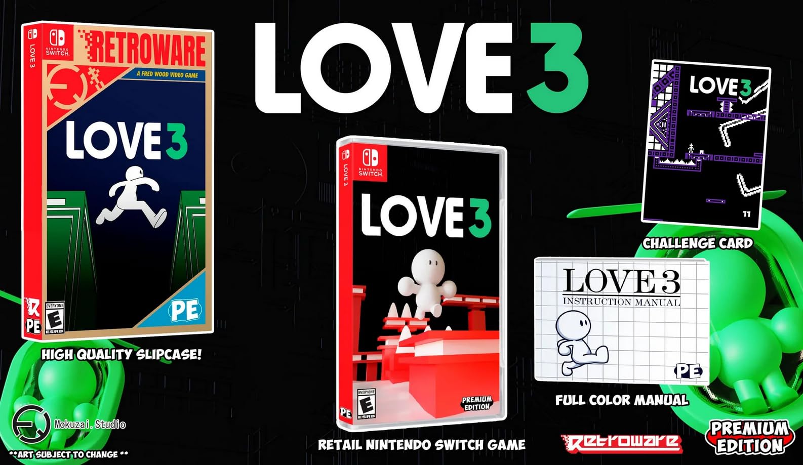 Amazon.com: Premium Edition Games LOVE 3 - For Nintendo Switch