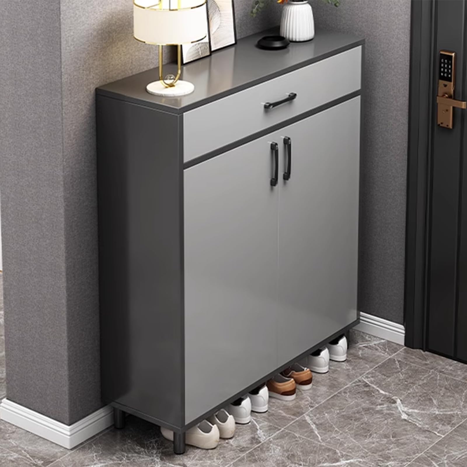Meuble à chaussures moderne pour entrée ordonnée sans désordre
