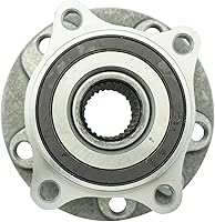 Vista 5 de TRQ Juego de 2 rodamientos de rueda delantera y trasera compatible con Dodge Dart 2013-2016