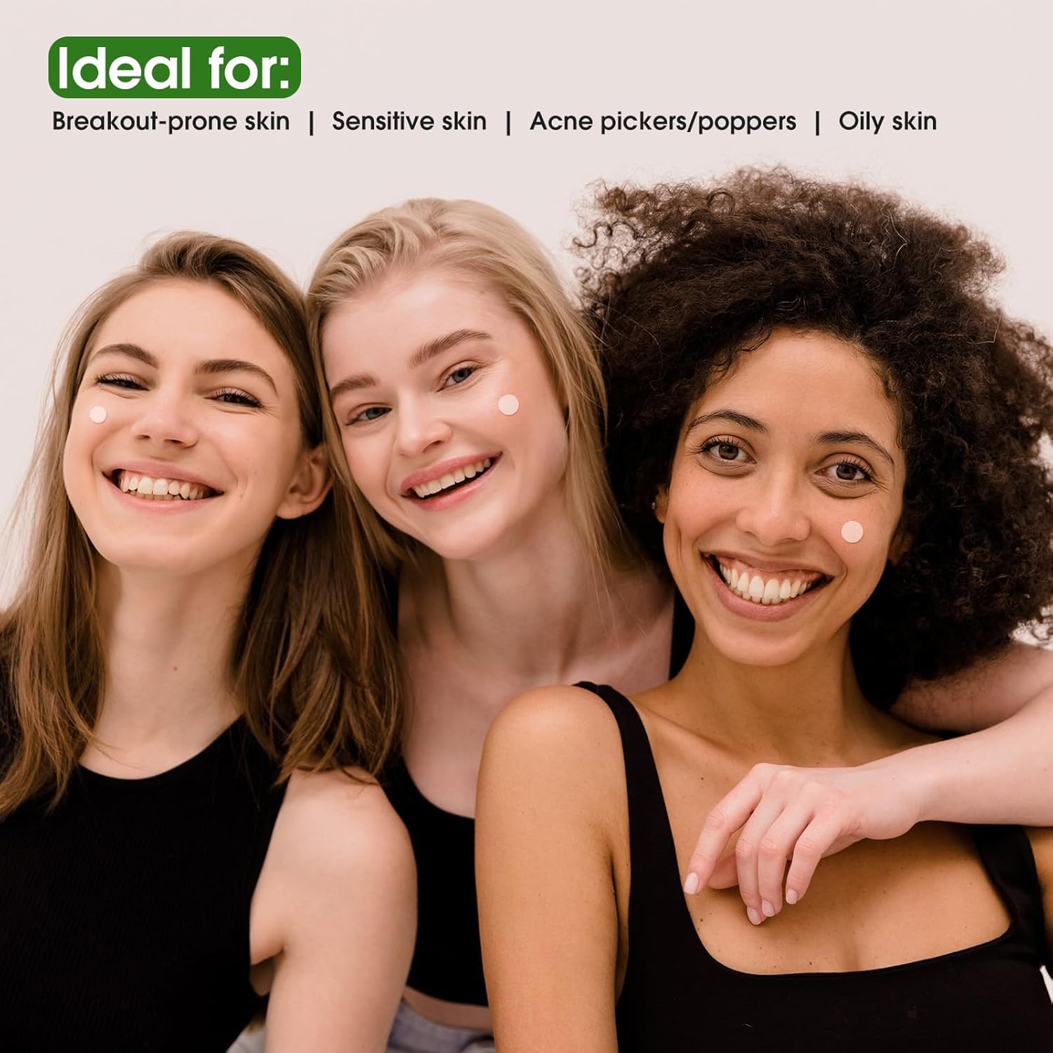 ACOTYE Pimple Patches Spot Patches - 35 Count (5 Pack) | Tea Tree Oil, Calendula, Salicylic Acid | Clear Acne Fast with Gentle, Soothing Formula | 4 Sizes for All Skin Types (BD01-5pack-uk, S) 3 71MQmj+c3vL. AC SL1500