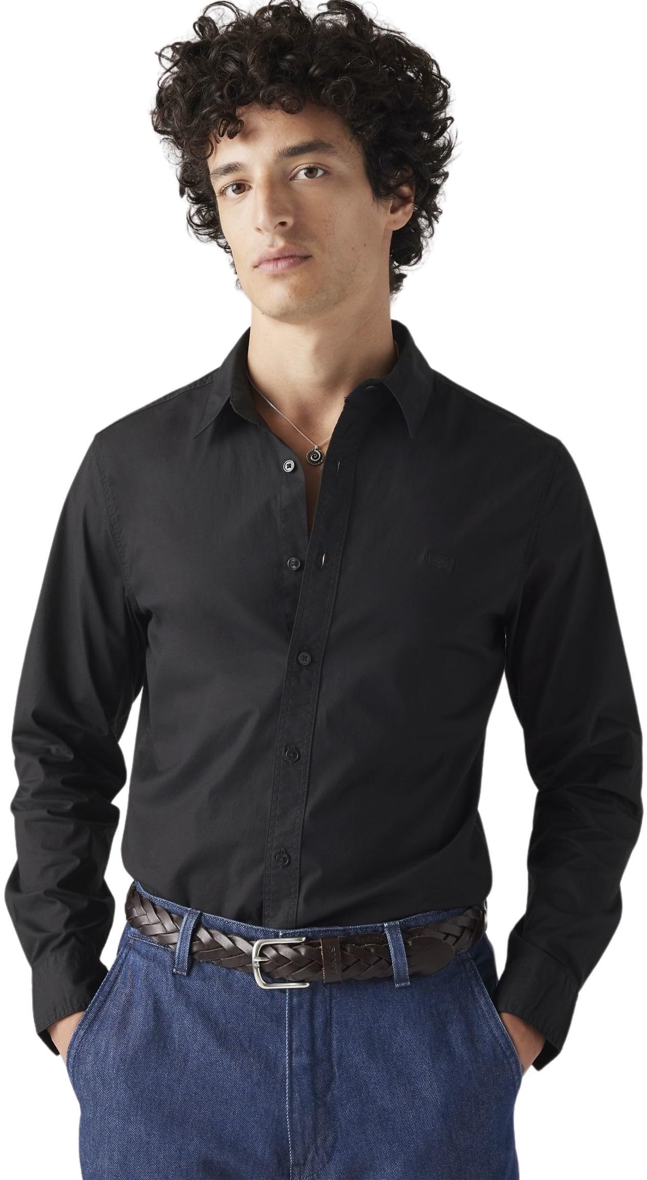 Levi's Herren Hemd Battery Housemark mit Logo, Slim Fit