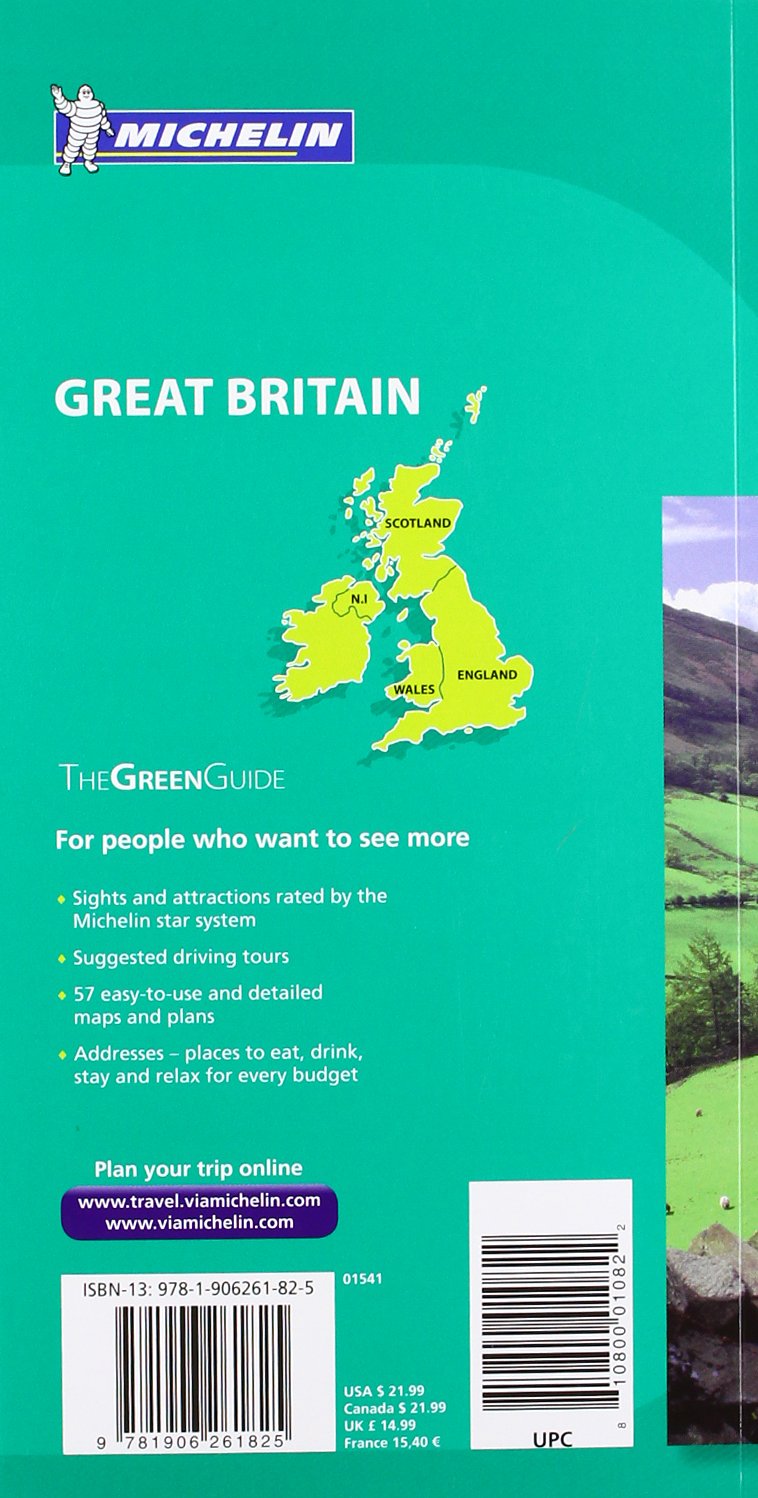 Green Guide Great Britain: Actualizada Práctica Completa Para todos los viajeros (Michelin Green Guides) [Idioma Inglés]