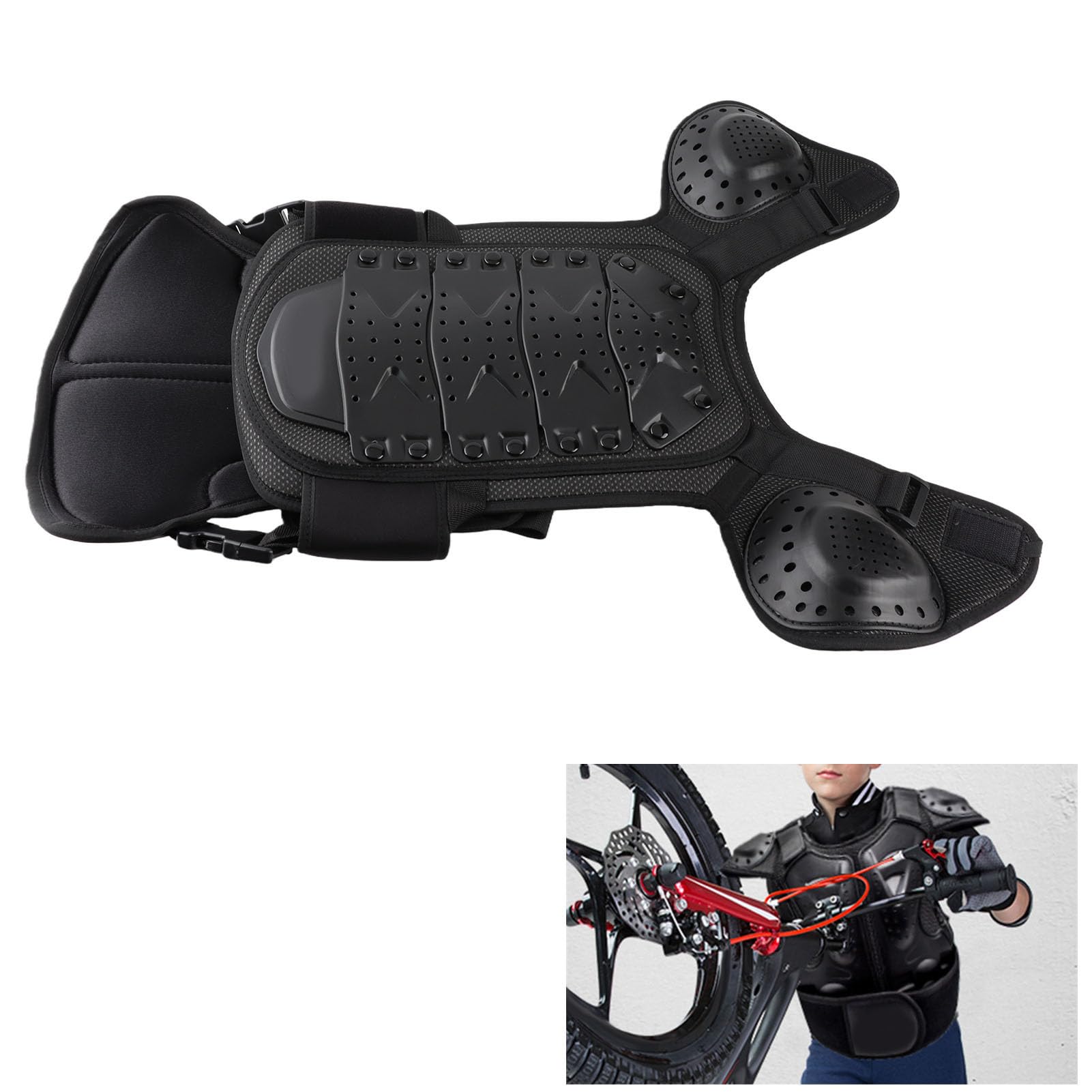 Kamizelka Ochronna do Jazdy Motocyklowej Wygodna Rowerowa