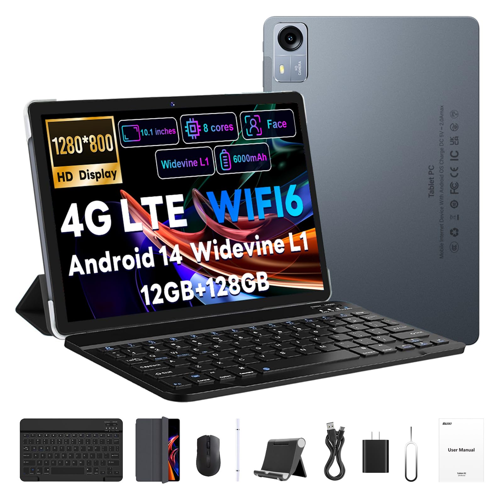 【動作確認済】SUXI Tablet PC /Android Amazon.com : SUXI A3 Tablet Android Student 10.1