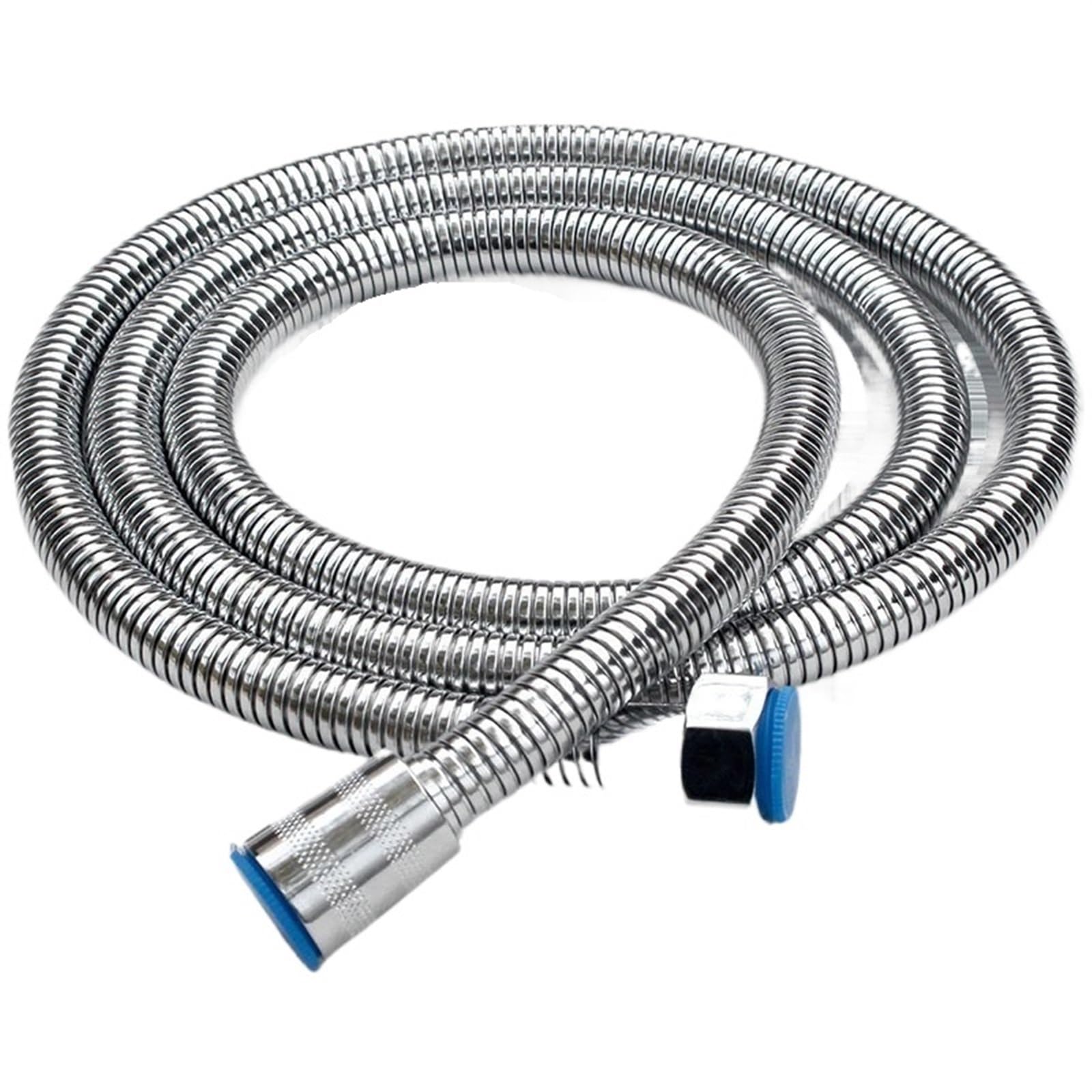 2M-5M 304 Stainless Steel Shower Hose Faucet Hose Flexible Shower Hose Thick Silicone Bathroom 3 Meter Shower(3M)