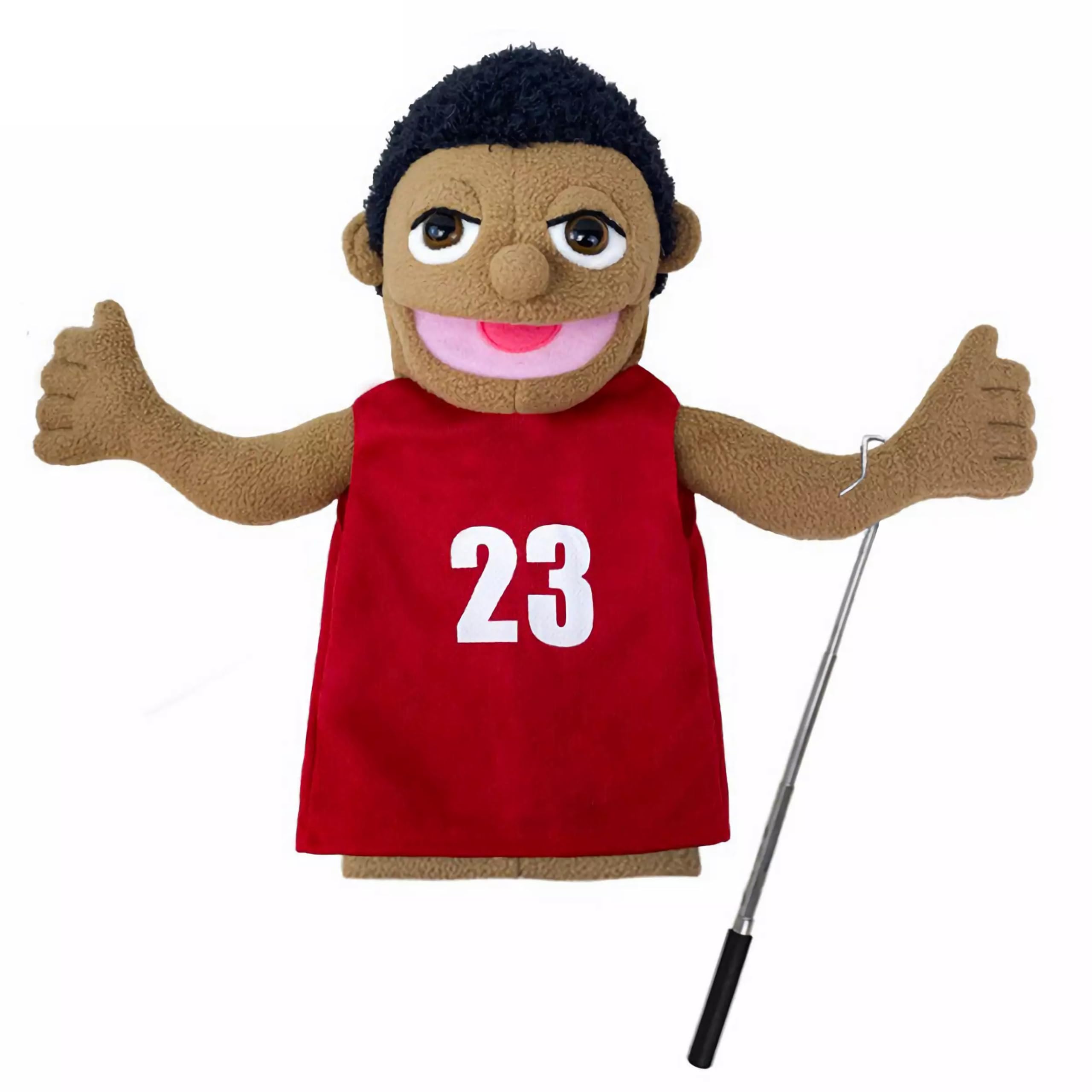 LOMTRATS Theater Hand Puppets for kids,Includes Teacher, policeman, farmer, pirate, detective