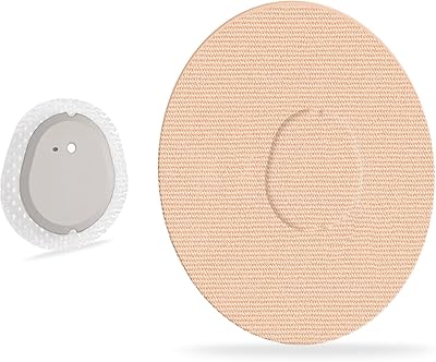 20Pack G7 Adhesive Patches Waterproof & Breathable Covers for Dexcom G7 & Stelo,Flexible Stelo Overpatch for 10-15 Days,Without Glue in The Center,Beige