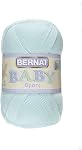 Bernat BABY SPORT BB Fils jaunes pour bébés - 1 Boîte de 12,3 oz/350 g - Acrylique - #3 lampe - 1256 Jarrets - Tricot/Crochet