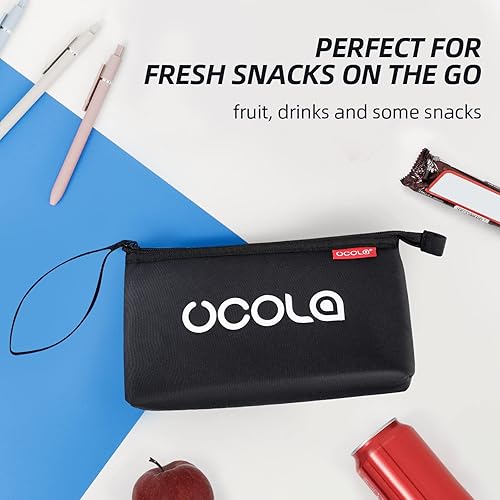 Miniatura 7 de Pequeña bolsa térmica para aperitivos, bolsa con aislamiento pequeño, bolsa de sándwich, bolsa de almuerzo congelable, bolsa de aperitivos
