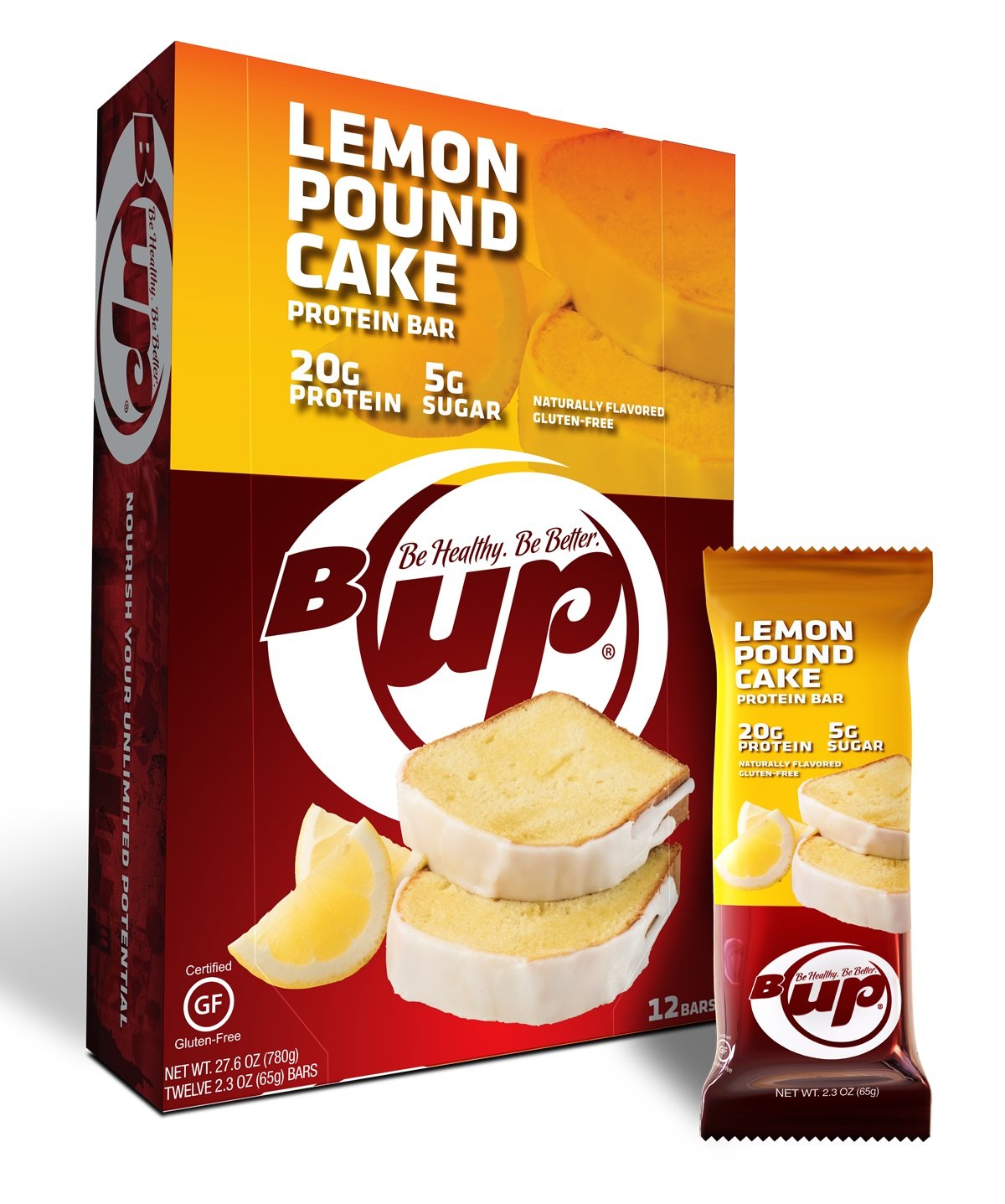 Box - B-Up Lemon Pound Cake - 12-Count