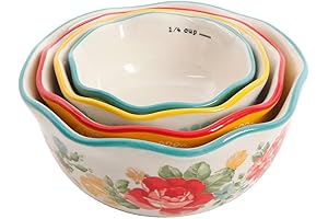 Pioneer Woman Measuring Bowl Set: A Feast of Florals for Your Kitchen