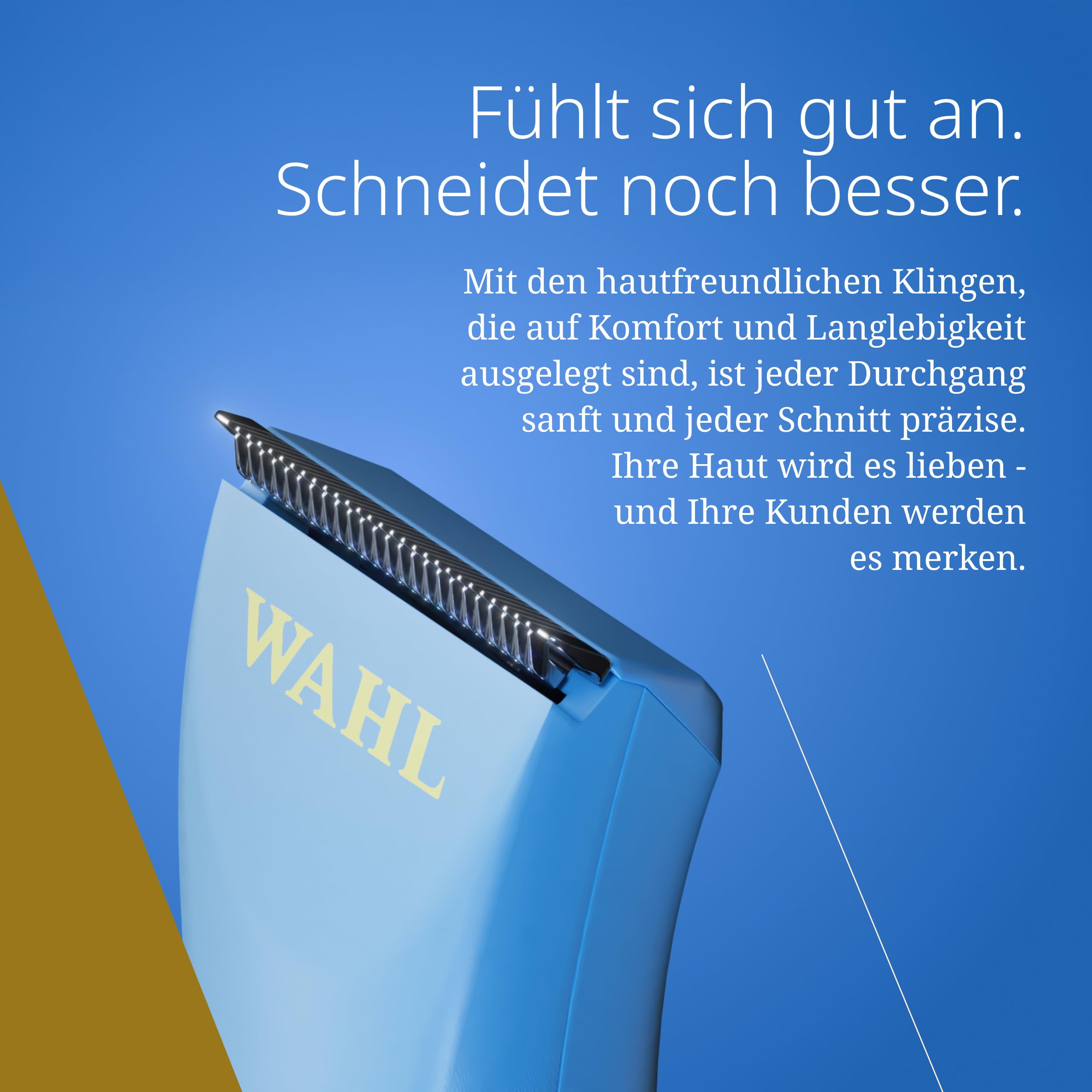 Wahl Cordless Peanut Li, Trimmer- und Clipper-Hybrid, Blau | Kabelloser Trimmer- und Clipper-Hybrid, 7000 U/min Motor, USB-C-Schnellladung, 110 Minuten Laufzeit, abnehmbare Klinge