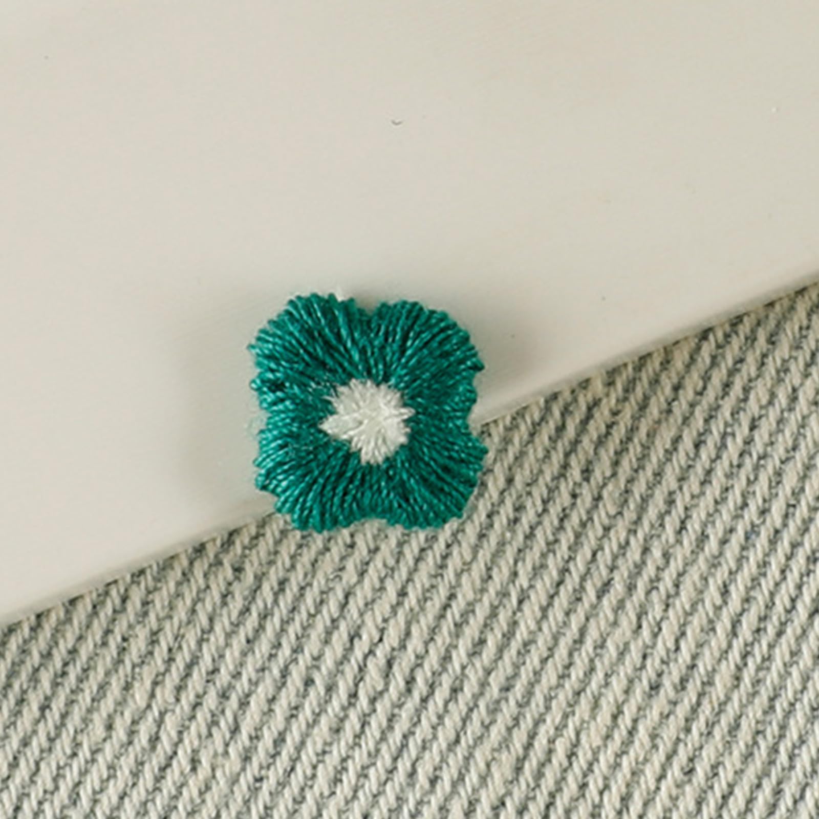 Adornos para Ropa, Parches Bordados de Tela Flores