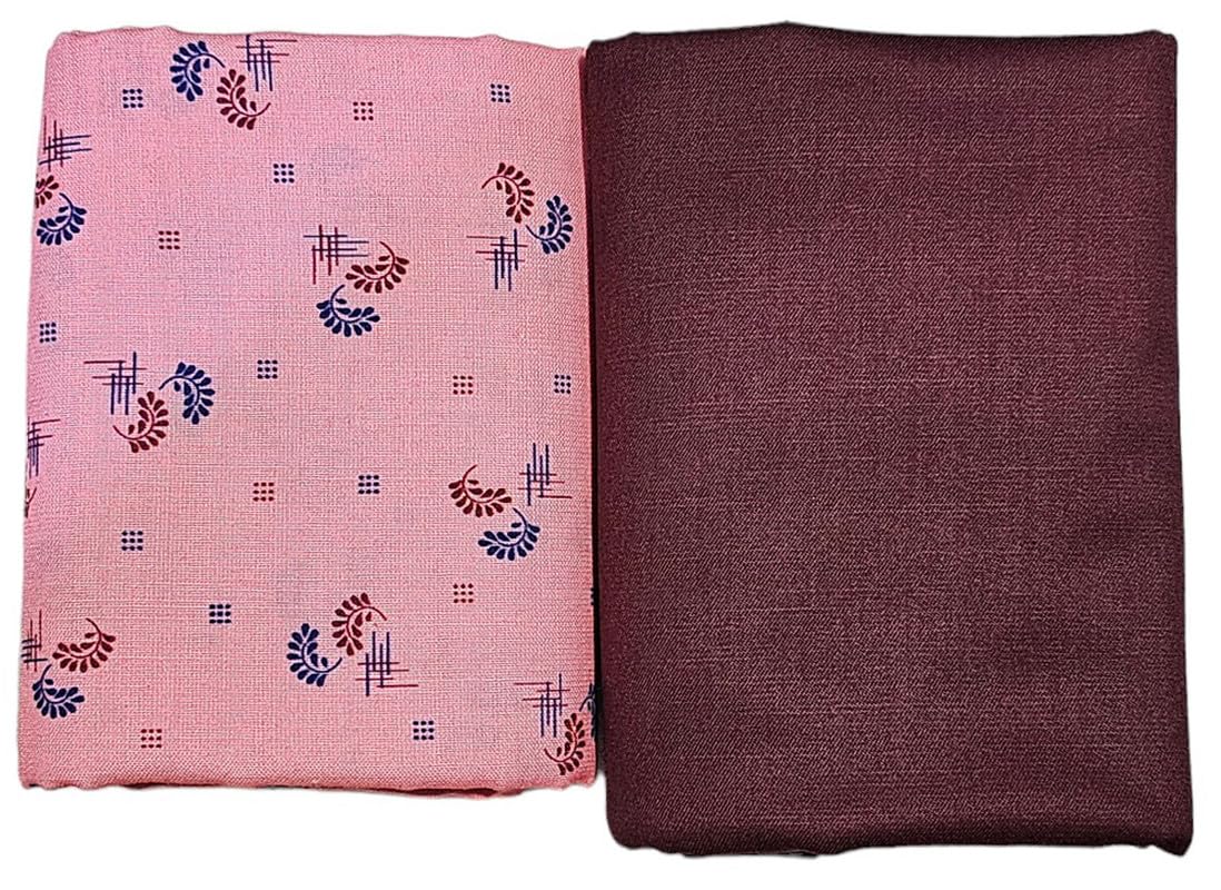 mans fab Shirt & Trouser Fabric in Velvet Box Packing (Shirt-2.35 m, Pant-1.25 m) Blue-25-picture-40