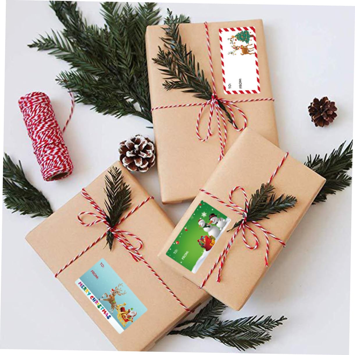 2 Set Adesivi Natalizi Etichette Adesive Natalizie Etichetta Adesiva Per Natale Etichette Adesive Natale Tag Natalizi Etichette Adesive Autoadesive Adesivi Adesivi 2 * 2