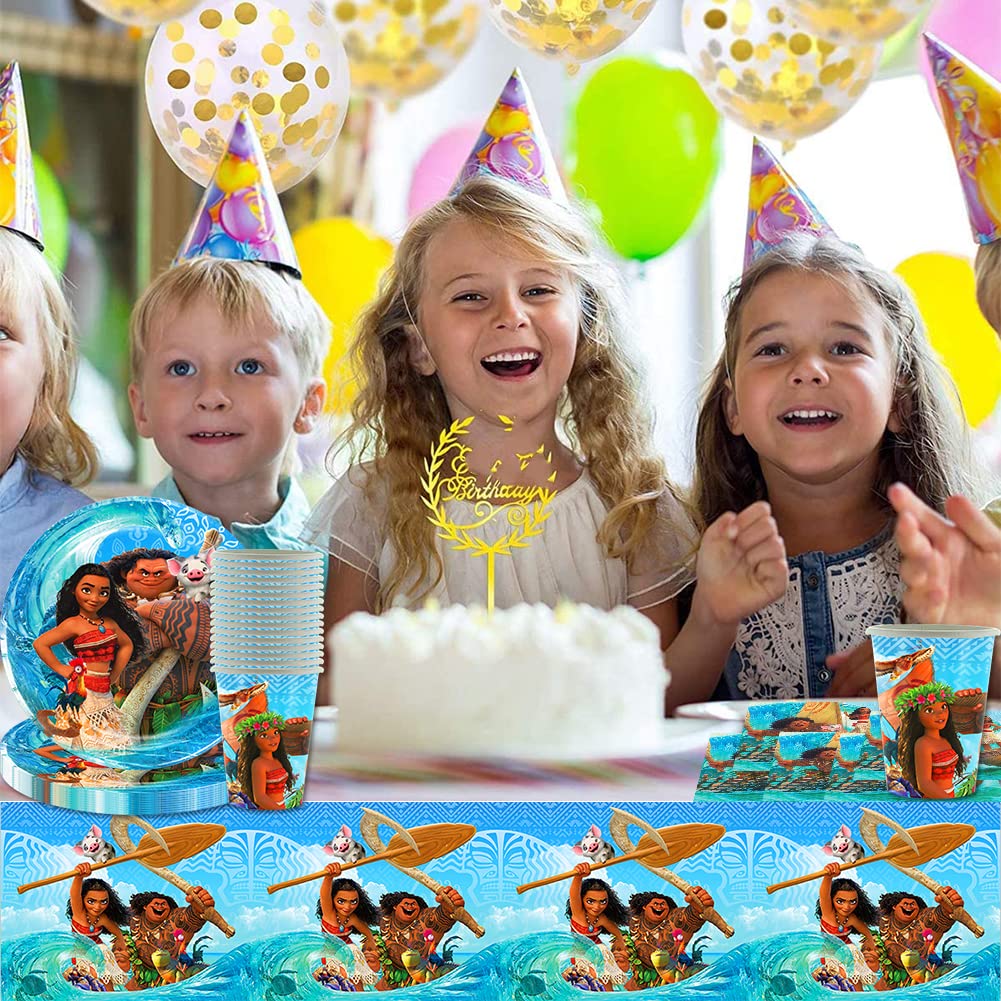 Moana 3. Geburtstag Partydeko - Ballonstrauß-Set Mit Folienballons
