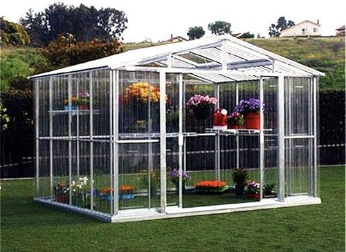 Miniatura 6 de Panel de policarbonato de doble pared de 0.315 pulgadas, flexible, transparente, fuerte, inastillable, para todo tipo de clima, para jardín e