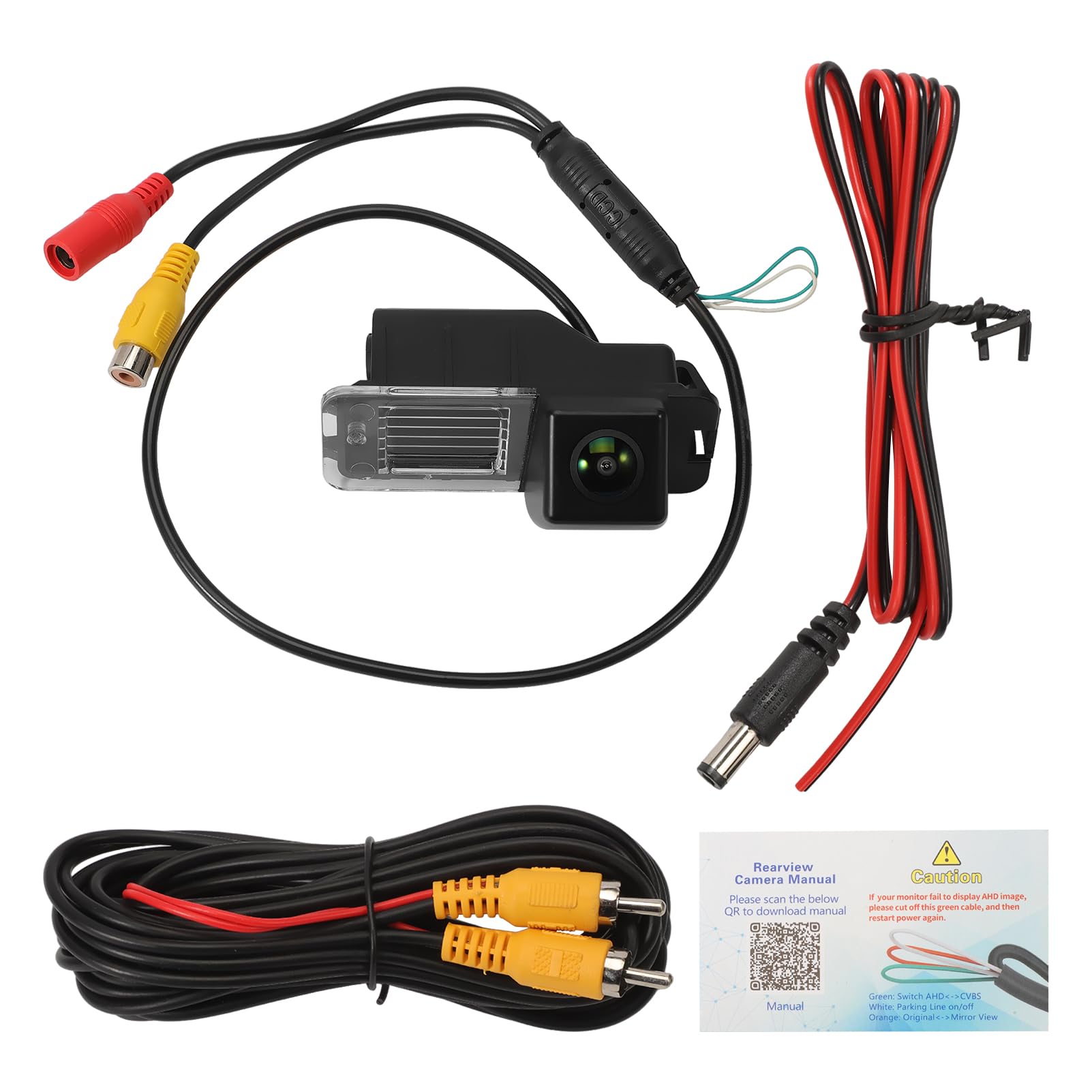 1080P Cámara de marcha atrás 170 grados gran angular ayuda de aparcamiento para Polo V 6R Golf 6 VI MK4 MK5 MK6 EOS resistente al agua