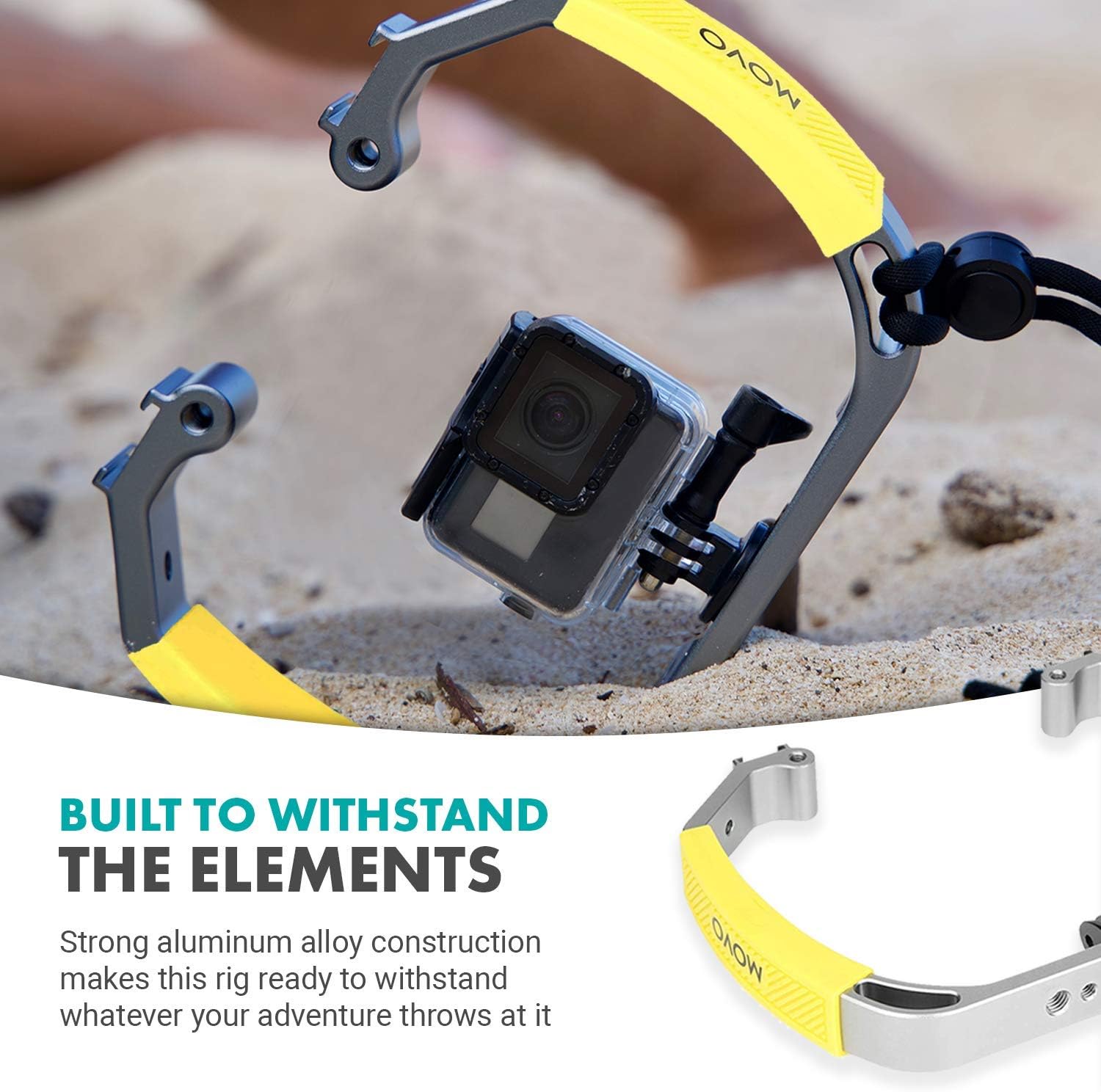 Amаzіng 🔥 Movo GB-U80 Underwater Diving Rig with Cold Shoe Mounts, Wrist Strap - Compatible with GoPro HERO, HERO3, HERO4, HERO5, HERO6, HERO7, HERO8, HERO9, Osmo Action Cam - Scuba GoPro Accessory (XL Version) Crаzу Dеаlѕ Movo GB-U80 Underwater Diving Rig with Cold Shoe Mounts, Wrist Strap - Compatible with GoPro HERO, HERO3, HERO4, HERO5, HERO6, HERO7, HERO8, HERO9, Osmo Action Cam - Scuba GoPro Accessory (XL Version)