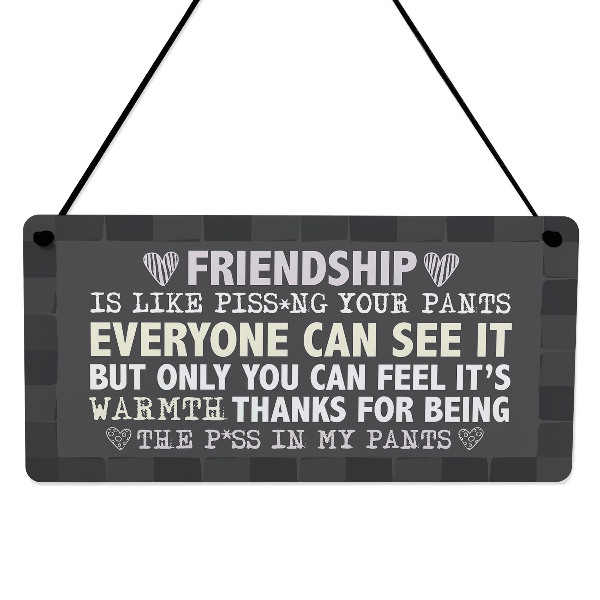Red Ocean Best Friend Gift For Christmas Birthday, Friendship Gifts for Women, Friendship Plaques, Presents for Women Friends, Female, Sister