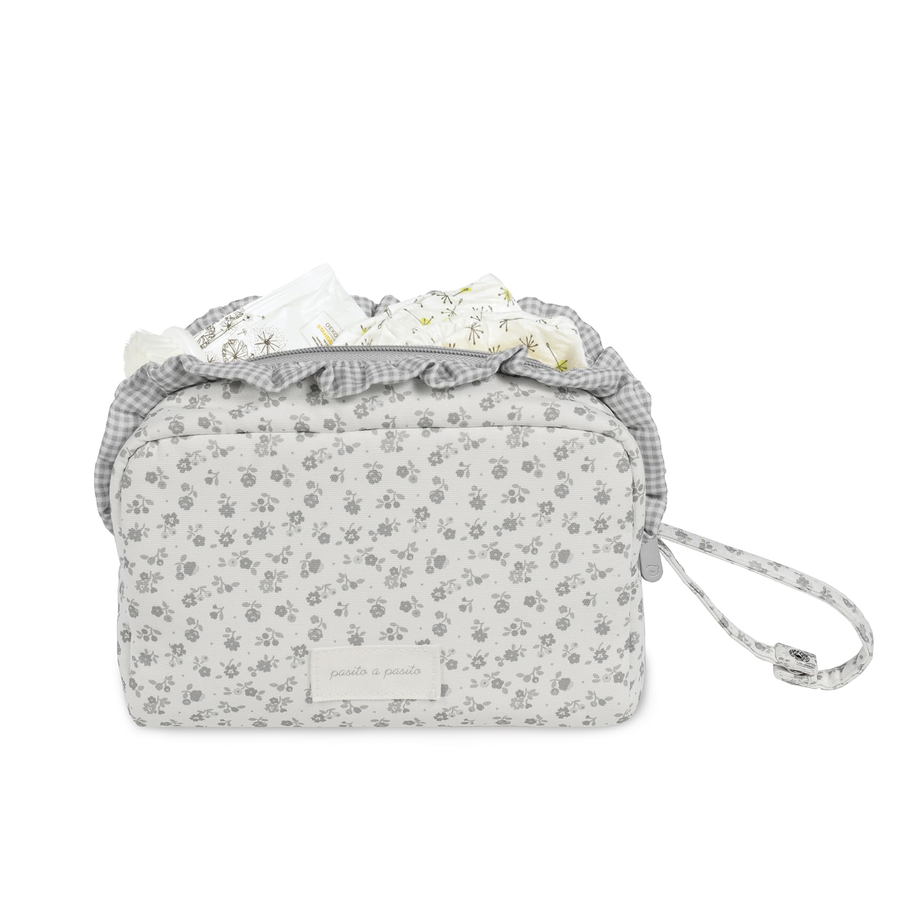 Neceser Little Bloom de Pasito a Pasito (Blanco)