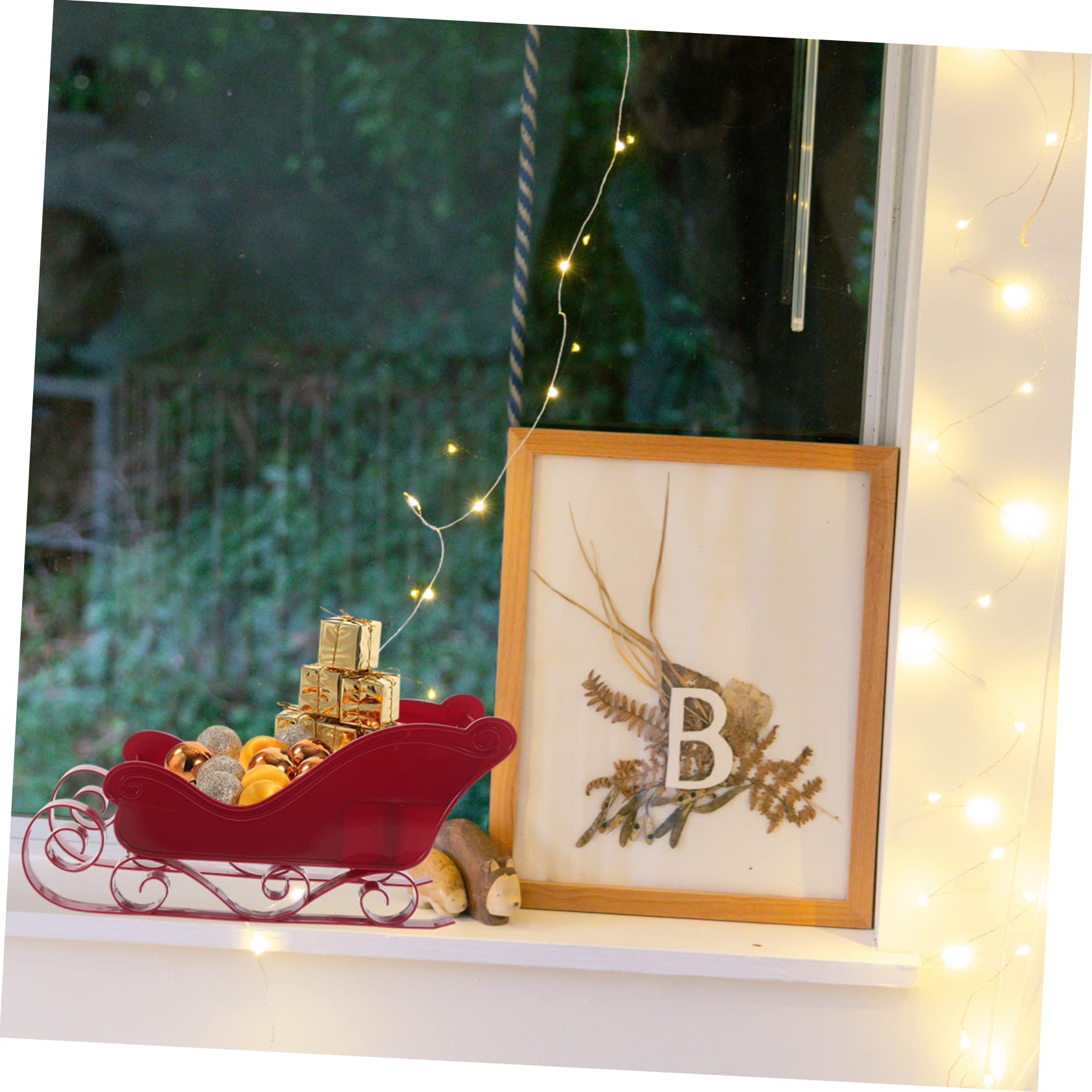 3 Stücke Schlitten Decor Weihnachten Schlitten Ornament Delicate Für Und Party