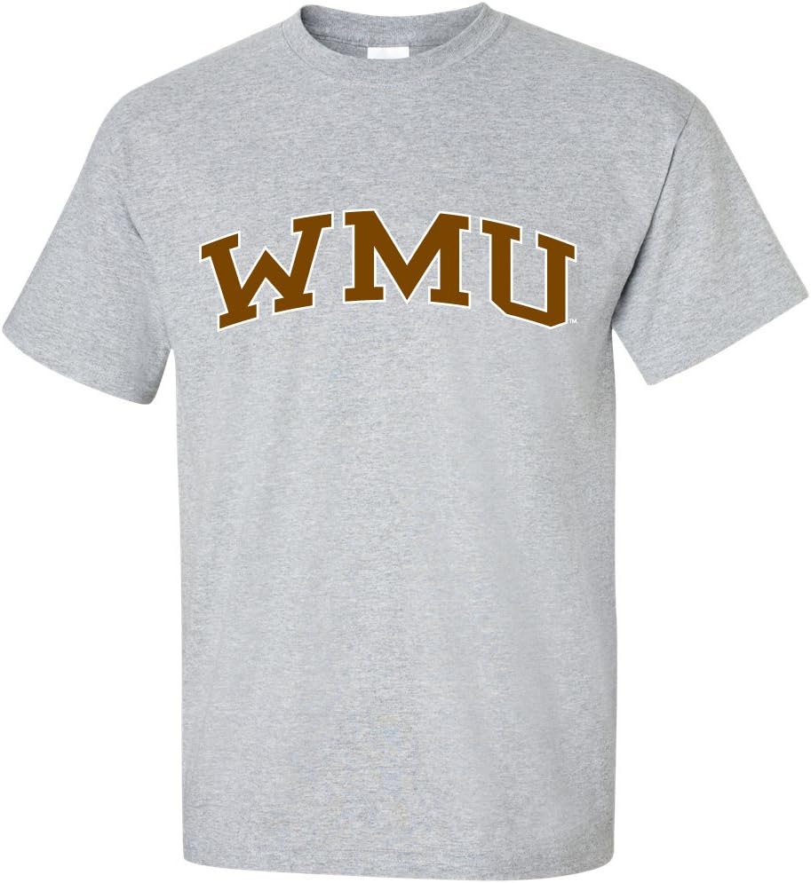 SportsLine Distributors NCAA Men's Wordmark T-Shirt, Gray