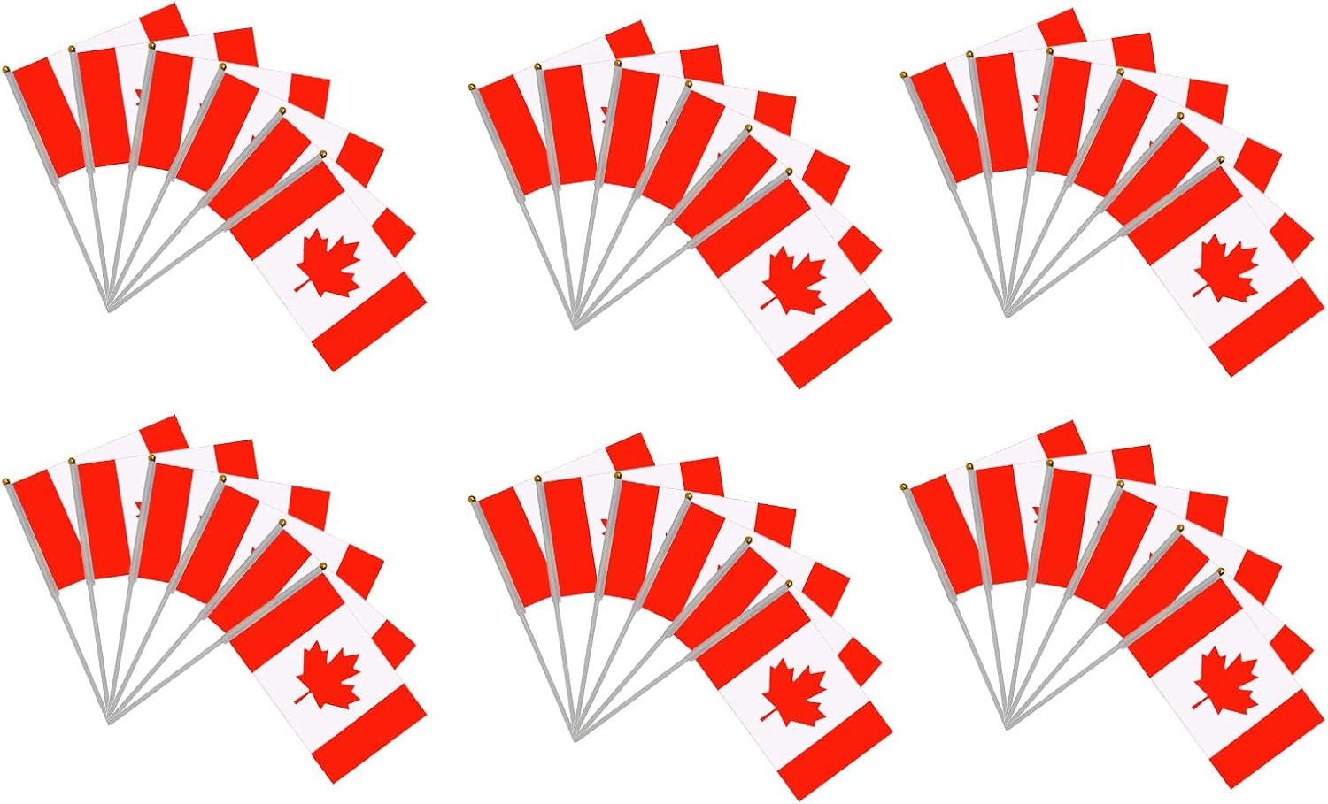 36 Pack Small Argentina Flags on Stick, Handheld Small Mini Argentina Flag, Parade Sports Festival Decor Supplies, Handheld Sticks Flags for Patriotic Festival Party image 4