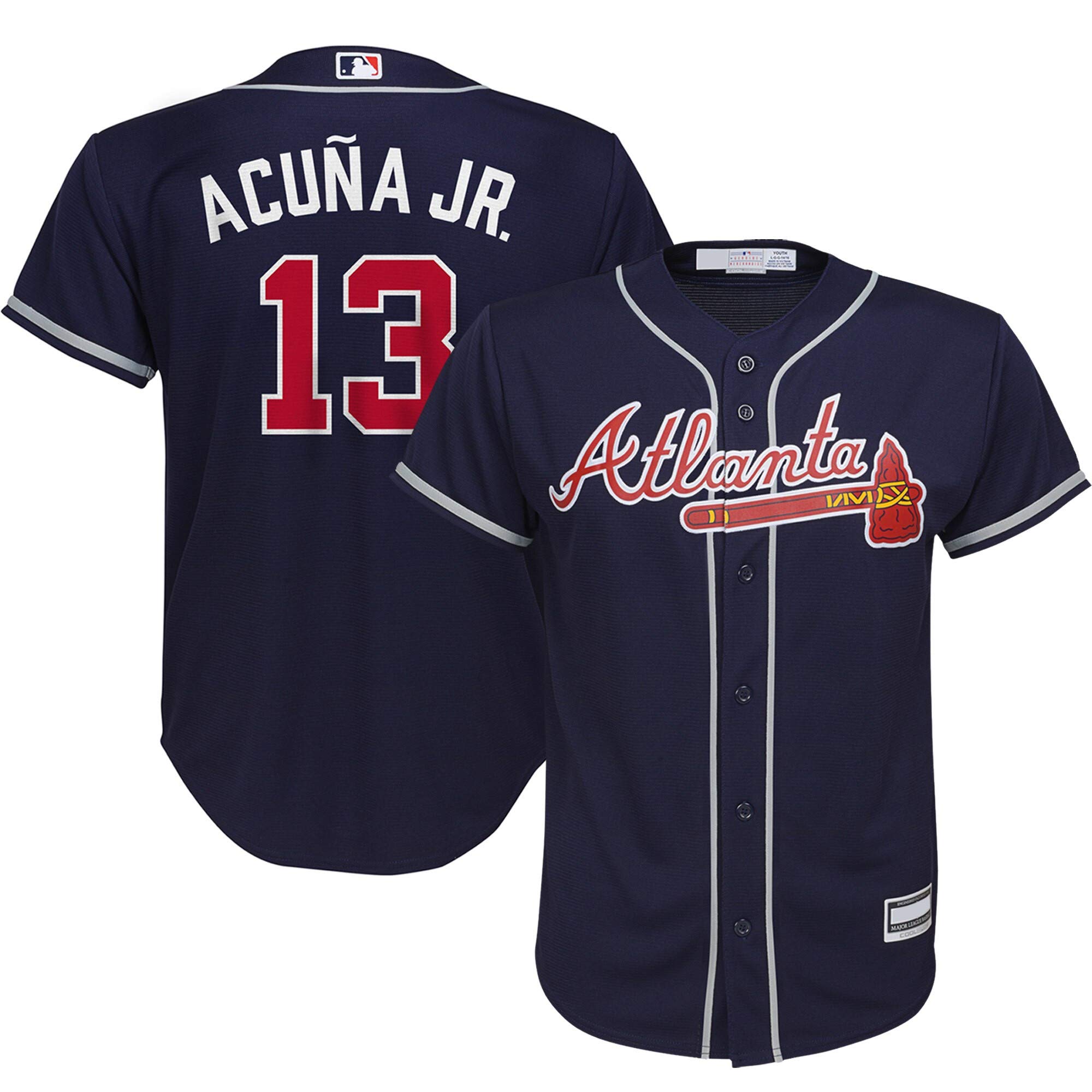 ACUÑA JR. サイン入りジャージ MLBブレーブス 【公式通販】