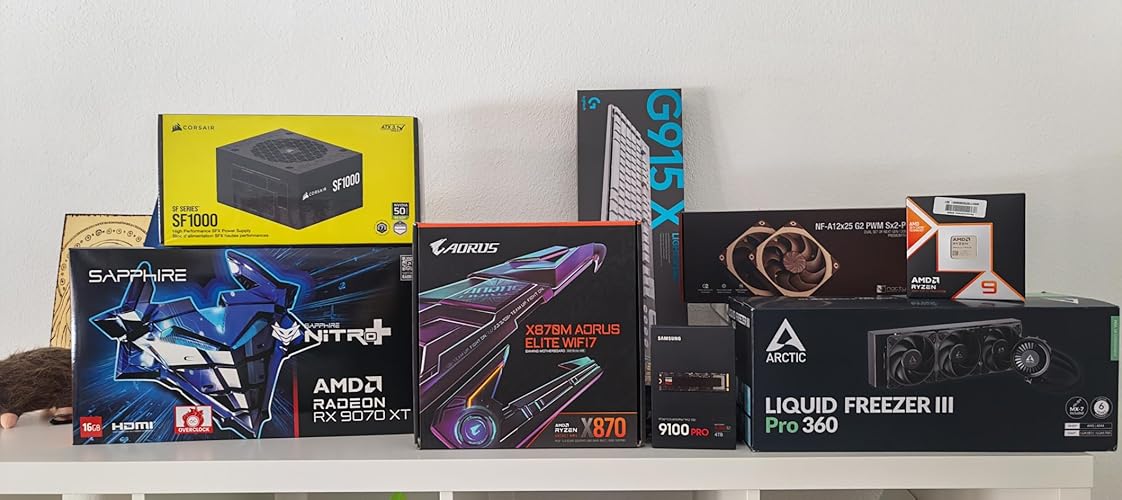 Scheda Madre GIGABYTE X870M AORUS ELITE WIFI7 – AMD Ryzen 9000, DDR5 Fino A 8200MHz, PCIe 5.0, Wi-Fi 7, Doppio USB4 Type-C, EZ-Latch - 2