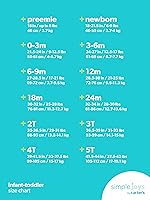 Vista 38 de Simple Joys by Carter's - Pijama de forro de vellón resistente al fuego para niños pequeños y bebés, holgada, con pies, paquete de 3