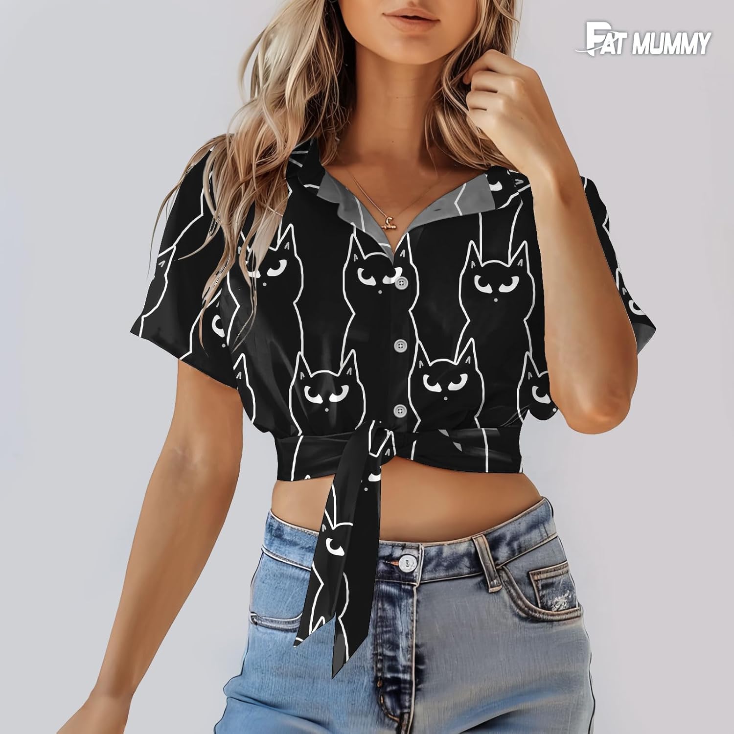 Mens Casual Hawaiian Shirt, Summer Short Sleeve Button Down Shirt for Men Women, Graphic Aloha Dress Shirts - Image 4