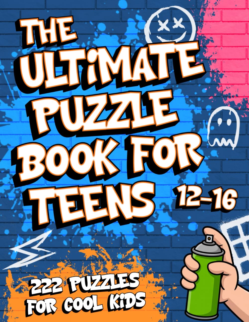 Puzzle Book for Teens 12-16: Offline Activities with Mazes, Brainteasers, Crosswords, Wordsearches, Trivia, Sudoku & More for Clever Kids