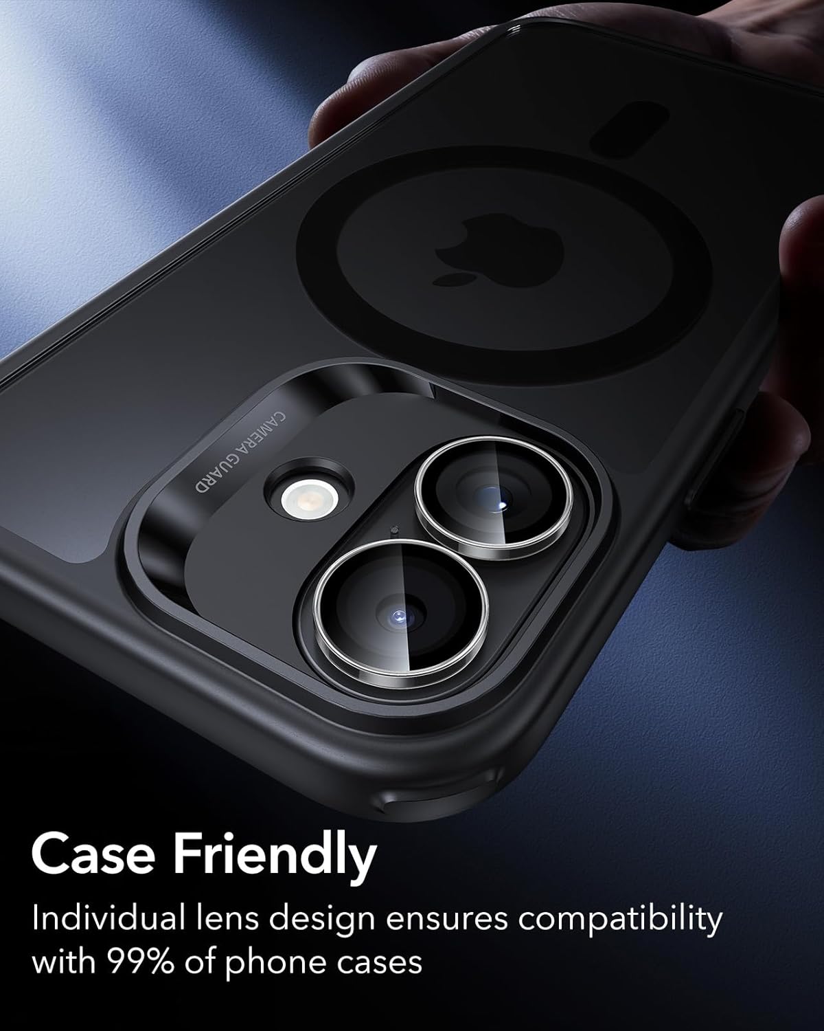 ESR for iPhone 17/16/16 Plus Camera Lens Protectors, Tempered Glass Lens Protectors, HD Scratch-Resistant, Ultra-Thin, Armorite Series, 1 Pack, Clear - Image 8