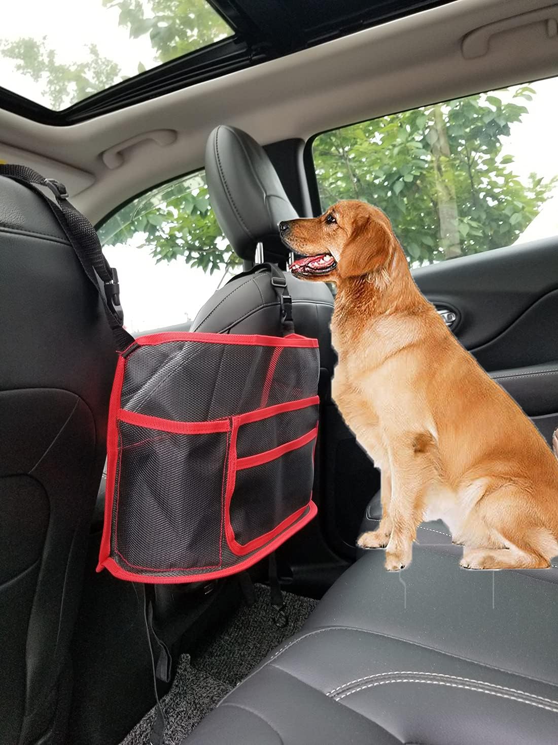 Pocket Handbag Storage Netting Upgrade Black Photo