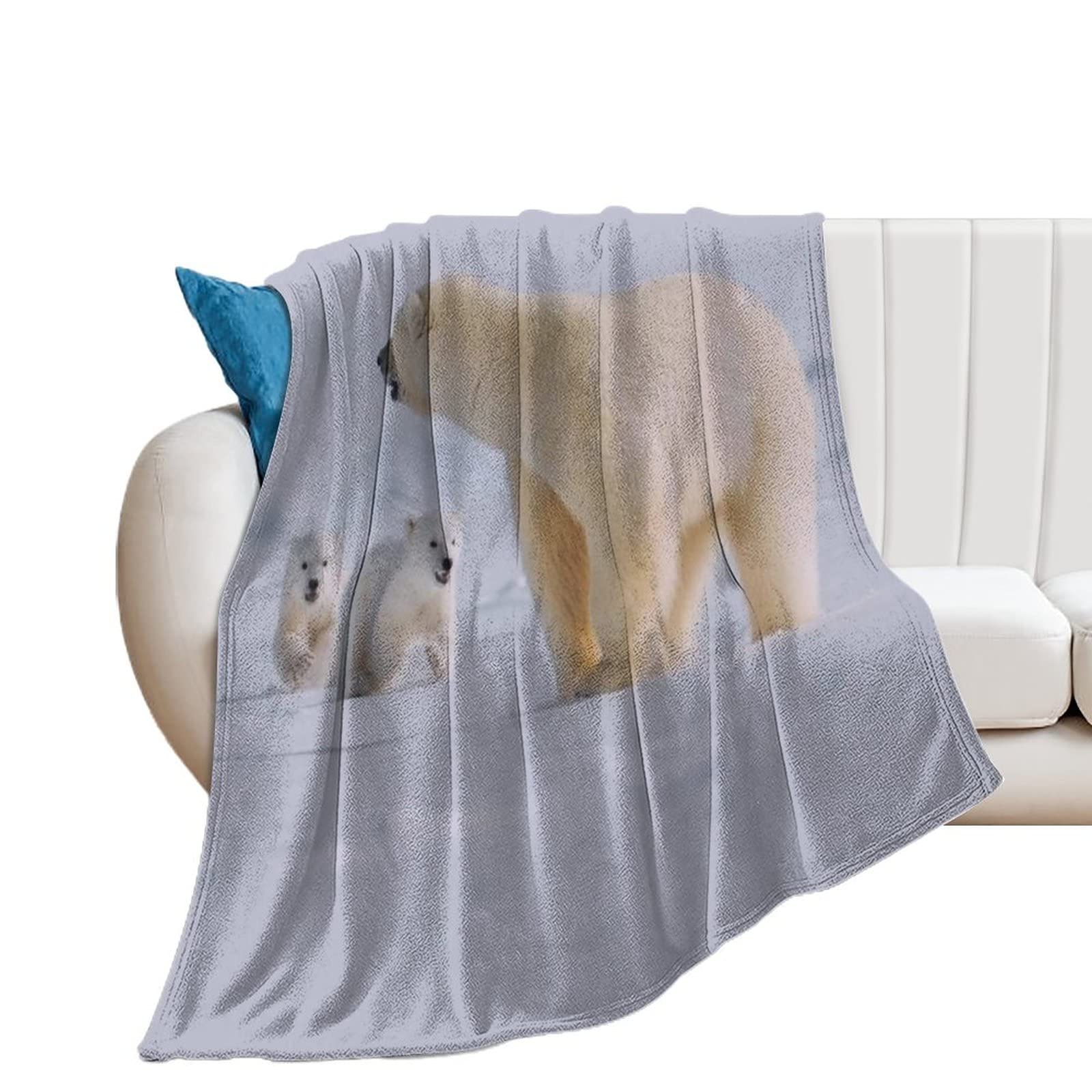 Couverture plaid climatisation douce pour vos soirées cinéma sur le canapé du salon