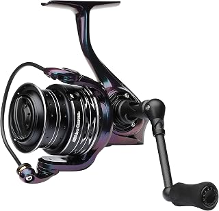 Abu Garcia SPIKE - Carrete giratorio, ligero y fuerte, diseñado para pesca de perca y lucioperca, amplia gama de modelos con diferentes relaciones de engranaje, carretes poco profundos para línea fina