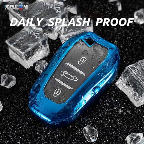 Miniatura 2 de NCUIXZH Car Remote Control Key Case Soft TPU Full Cover Holder Case for Peugeot 2008 3008 5008 For Citroen C4 C6 C3-XR Picasso DS3 DS4 DS5 DS6