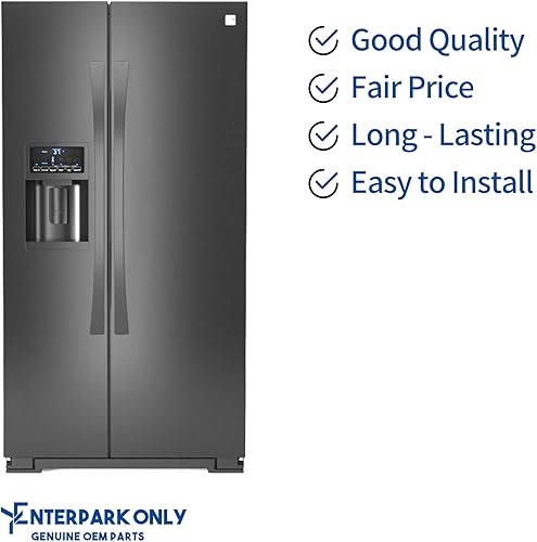 Miniatura 5 de Enterpark W10341320 Válvula de entrada de agua para refrigerador Whirlpool reemplaza WPW10341320 AP6019939 W10341320 PS11753250 de Robertshaw