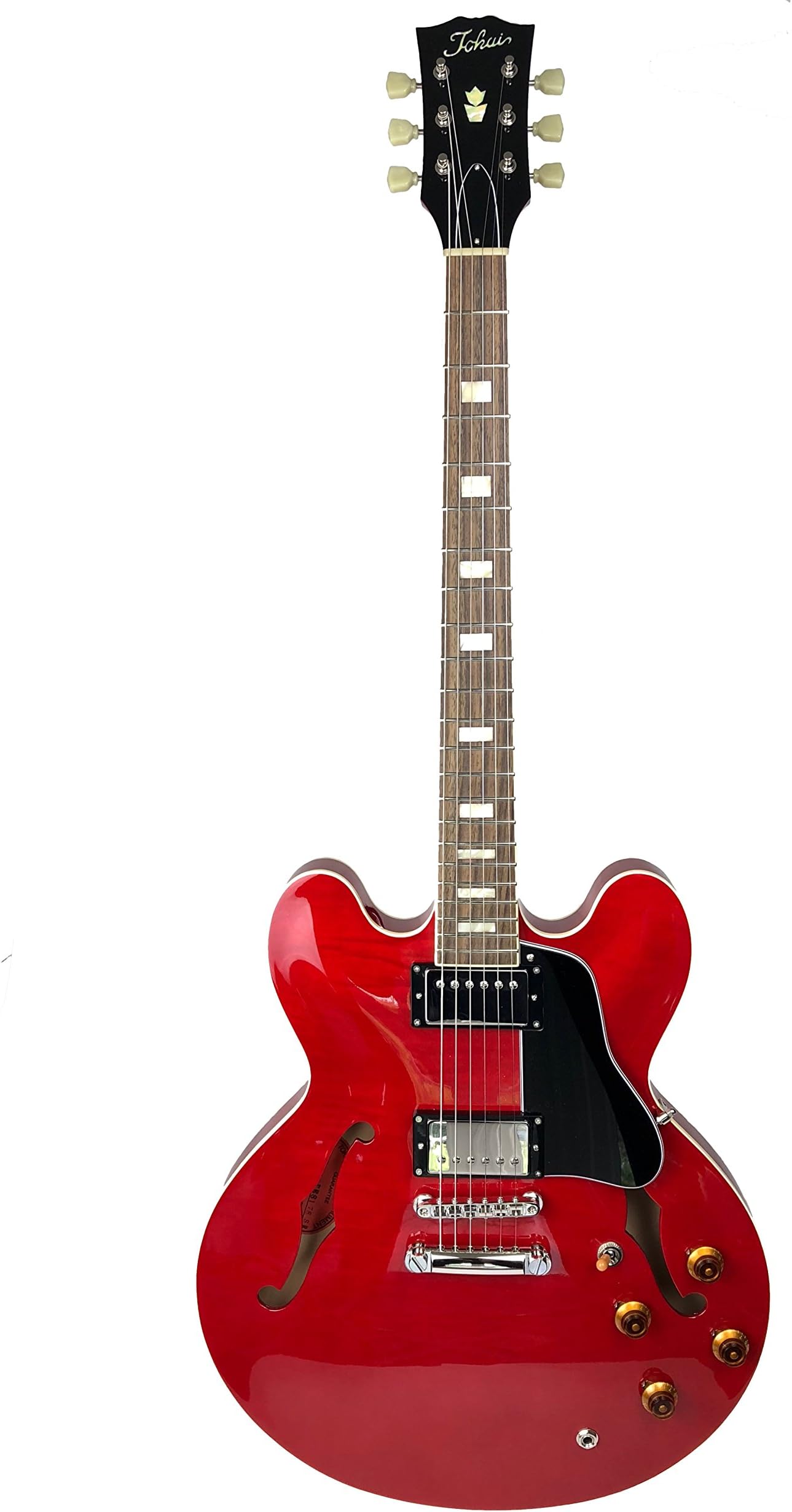 TOKAI UES SEMI ELECTRIC GUITAR FLAMED MAPLE CHERRY RED
