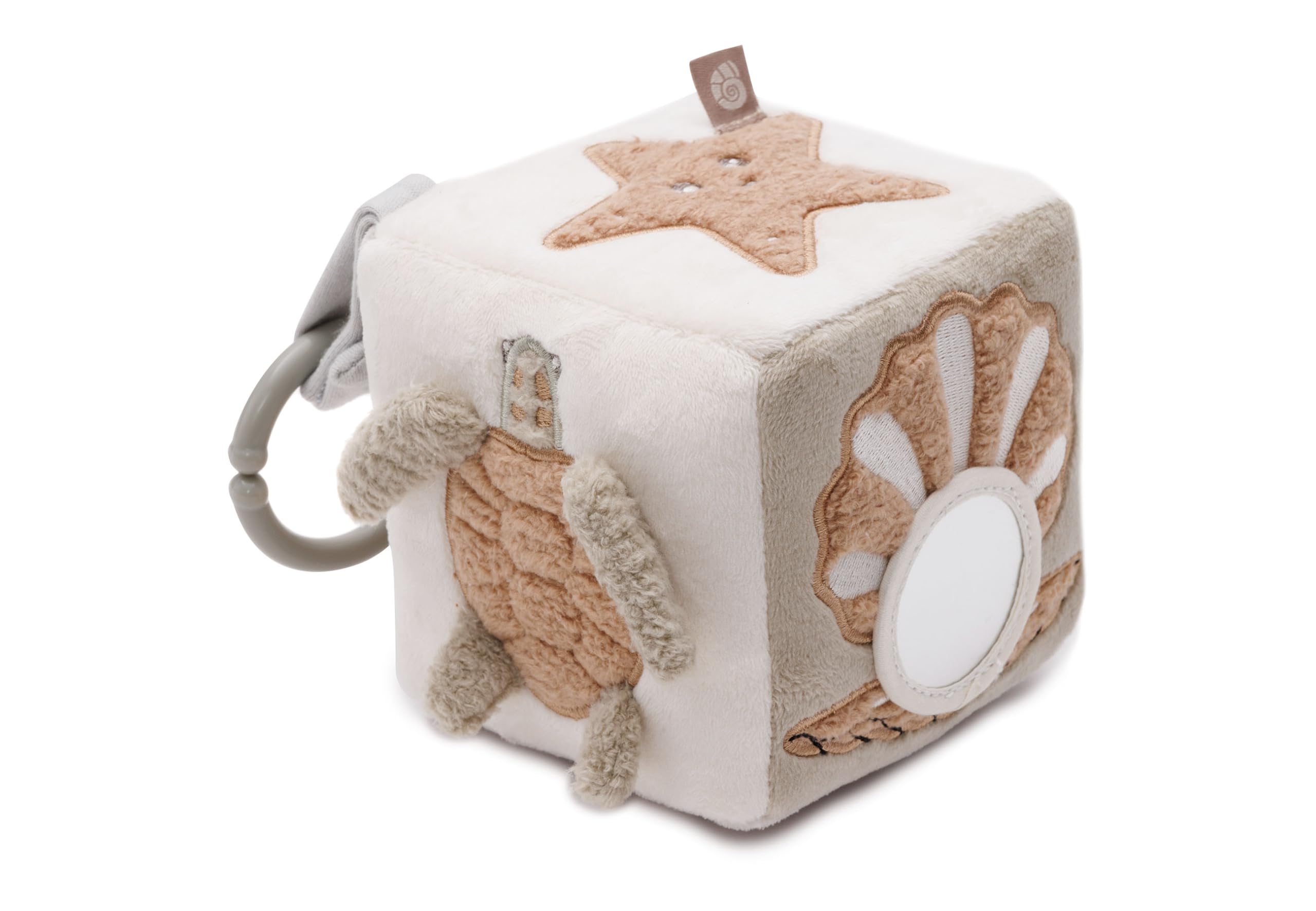 Jollein Cube de motricité Doux cube d'éveil marin
