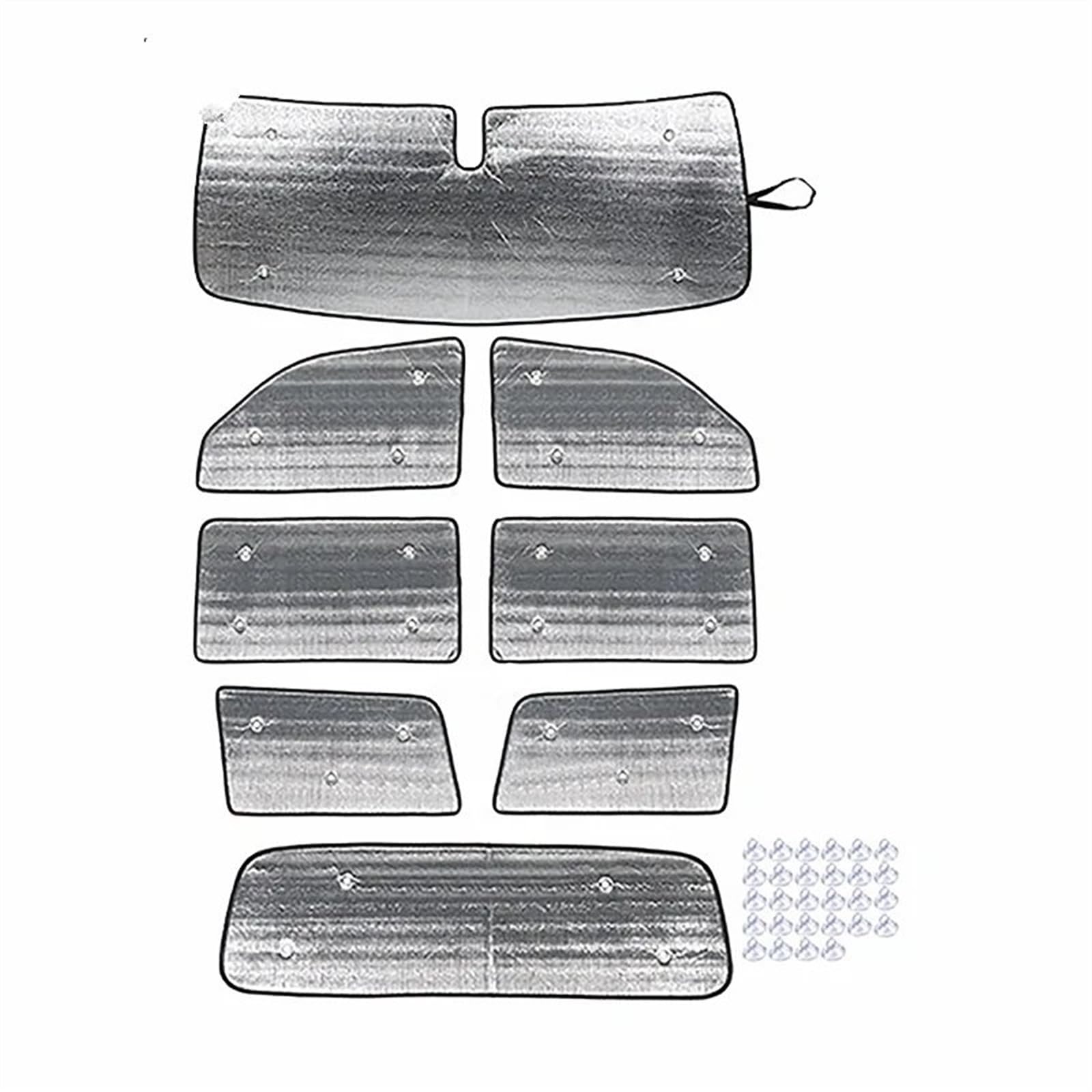 Parasol de Coche para Jeep para Libertad 1999-2007 Cortina De Coche Cubierta Anti-UV para Visera Cubierta Parasol para Ventana De Parabrisas Delantero Y Trasero Parasol Ventanilla Coche