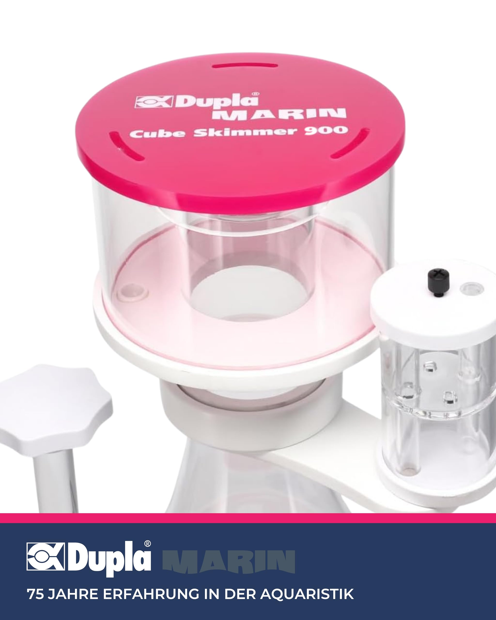 Dupla Marin Cube Skimmer 900 I Eiweißabschäumer für Meerwasseraquarien bis 900 L I kompakt & leistungsstark I Aquarienabschäumer für effiziente Entfernung organischer Abfallstoffe