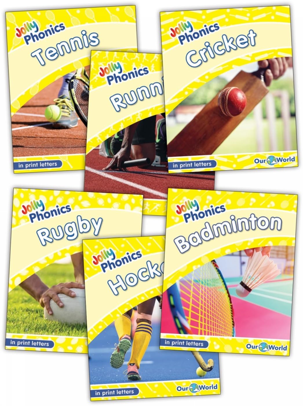 Jolly Phonics Readers Level 2, Our World: In Print Letters (American English Edition)