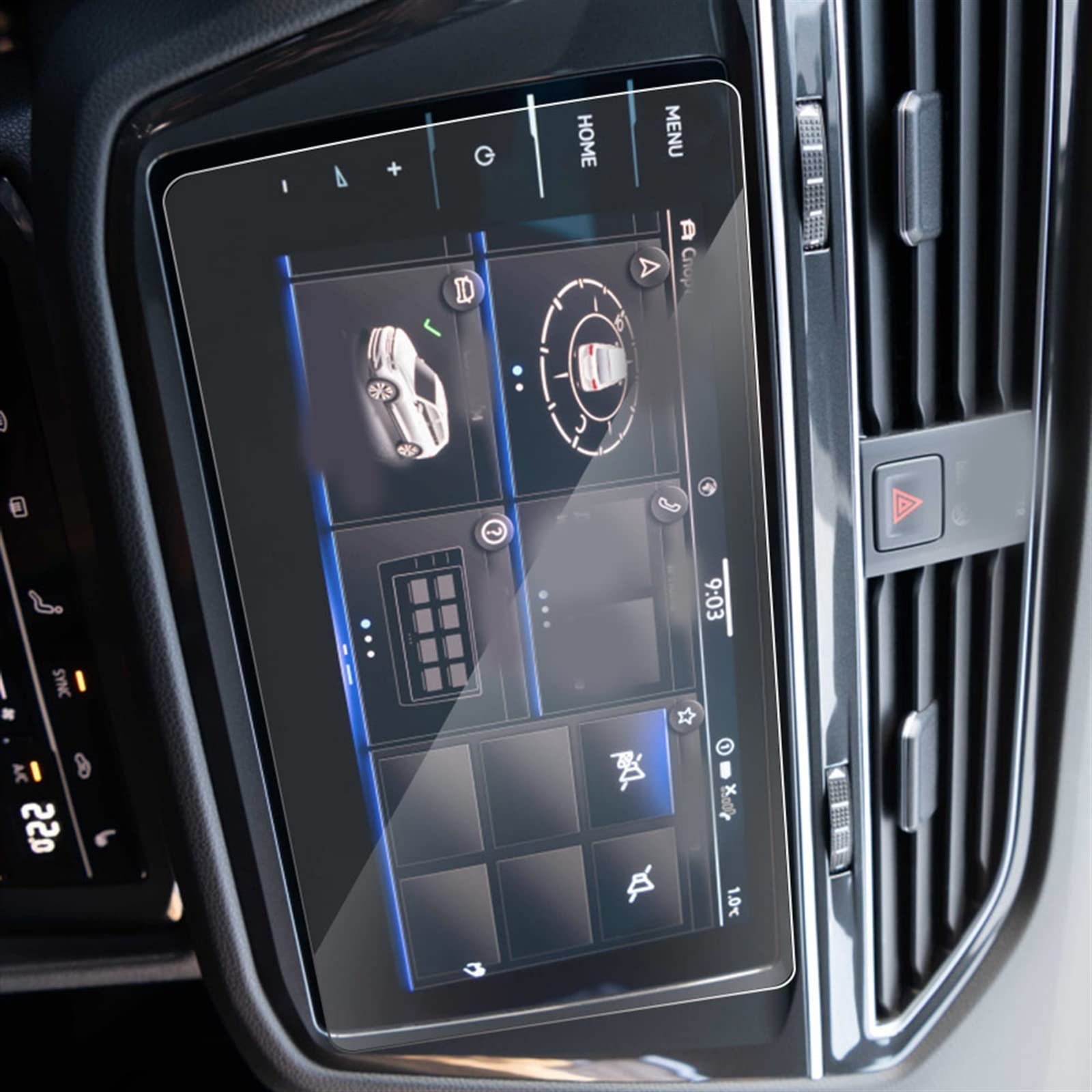 LeiBaOF Navi Schutzfolie Für VW Tiguan Allspace R Line 2021-2022