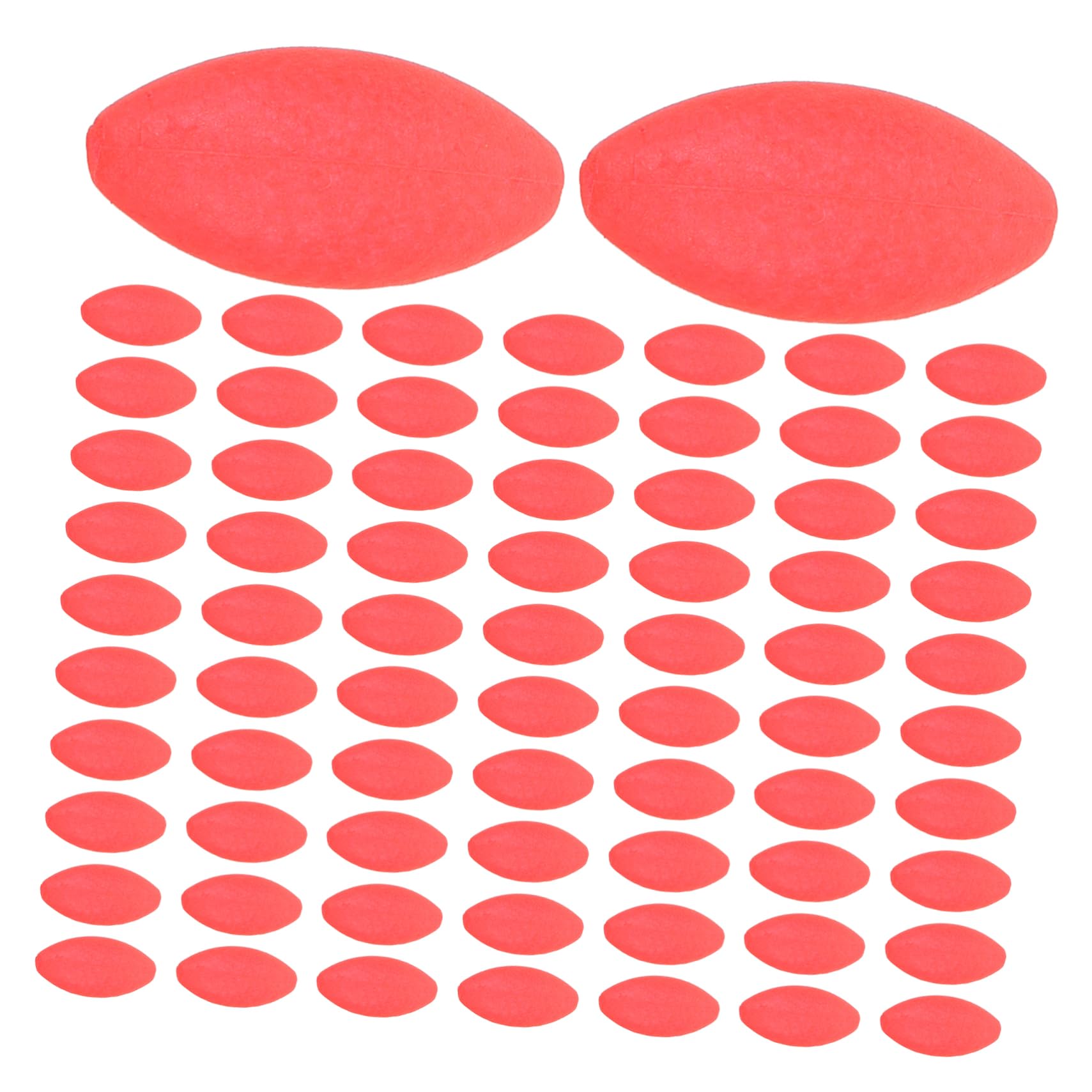SUPVOX Kit Slittamento Galleggiante da Pesca Il Piolo Galleggia Galleggianti Esche Appiccicose Strumento di Pesca Accessori per La Pesca Arnesi da Pesca Plastica Rosso