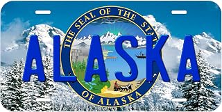 Alaska TAG02 Novelty Car Auto License Plate