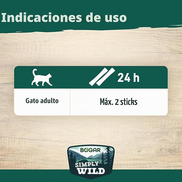 Foto 4 de 8 de Bogar - Simply Wild - Chuches Gatos - Comida Gatos Complementaria - Snack Cremoso Sabor Pollo